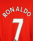 Manchester United 2009-10 Ronaldo Long Sleeve Home Kit (XL)