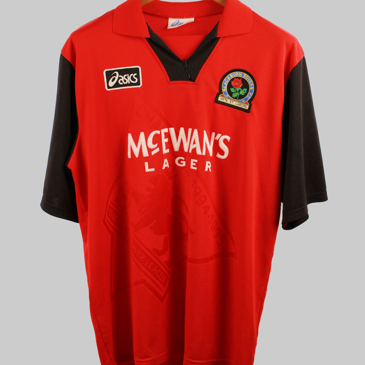 Blackburn 1995-96 Away shirt jersey Kit (L)