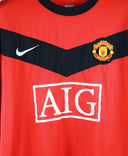 Manchester United 2009-10 Ronaldo Long Sleeve Home Kit (XL)