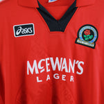 Blackburn 1995-96 Away shirt jersey Kit (L)