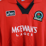 Blackburn 1995-96 Away shirt jersey Kit (L)