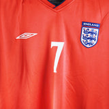 England 2004-05 Beckham Away Kit (XL)