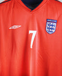 England 2004-05 Beckham Away Kit (XL)