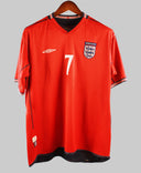 England 2004-05 Beckham Away Kit (XL)