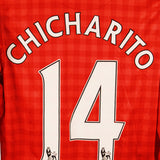 Manchester United 2012-13 Chicharito Long Sleeve Home Kit (S)