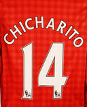 Manchester United 2012-13 Chicharito Long Sleeve Home Kit (S)