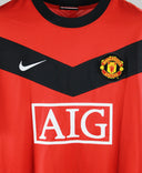 Manchester United 2009-10 J.S. Park Home Kit (L)