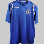 Everton 2008 1/4 Zip Training Kit (L)