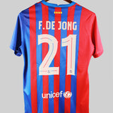FC Barcelona 2021-22 De Jong Home Kit (M)