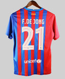 FC Barcelona 2021-22 De Jong Home Kit (M)