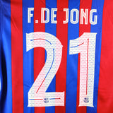 FC Barcelona 2021-22 De Jong Home Kit (M)