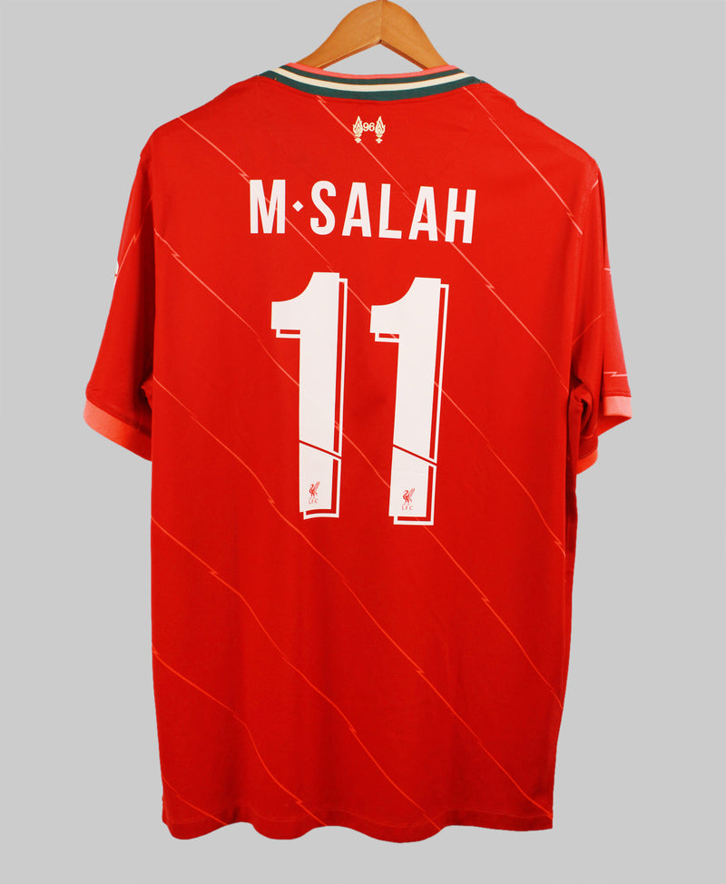 Liverpool 2021-22 Salah Home Kit (XL)