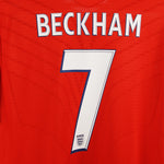 England 2008 Beckham Away jersey