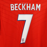 England 2008 Beckham Away jersey