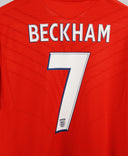 England 2008 Beckham Away jersey