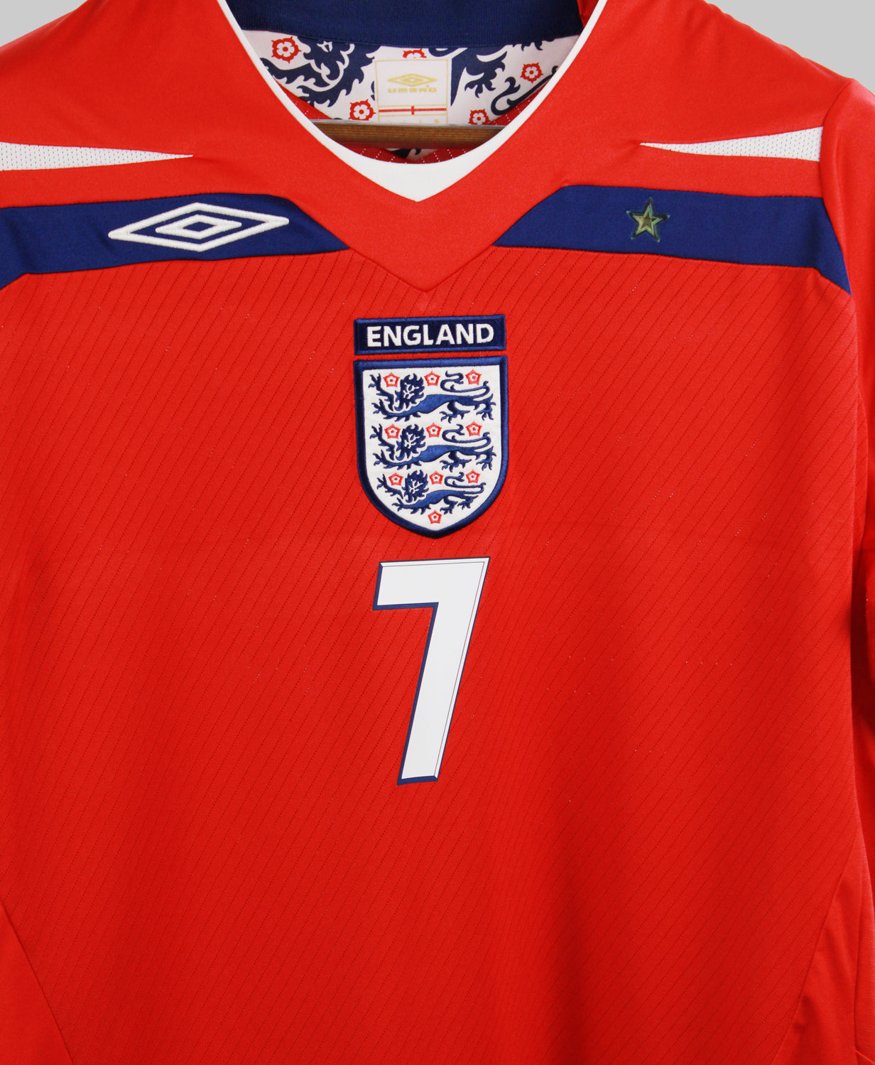 England 2008 Beckham Away jersey