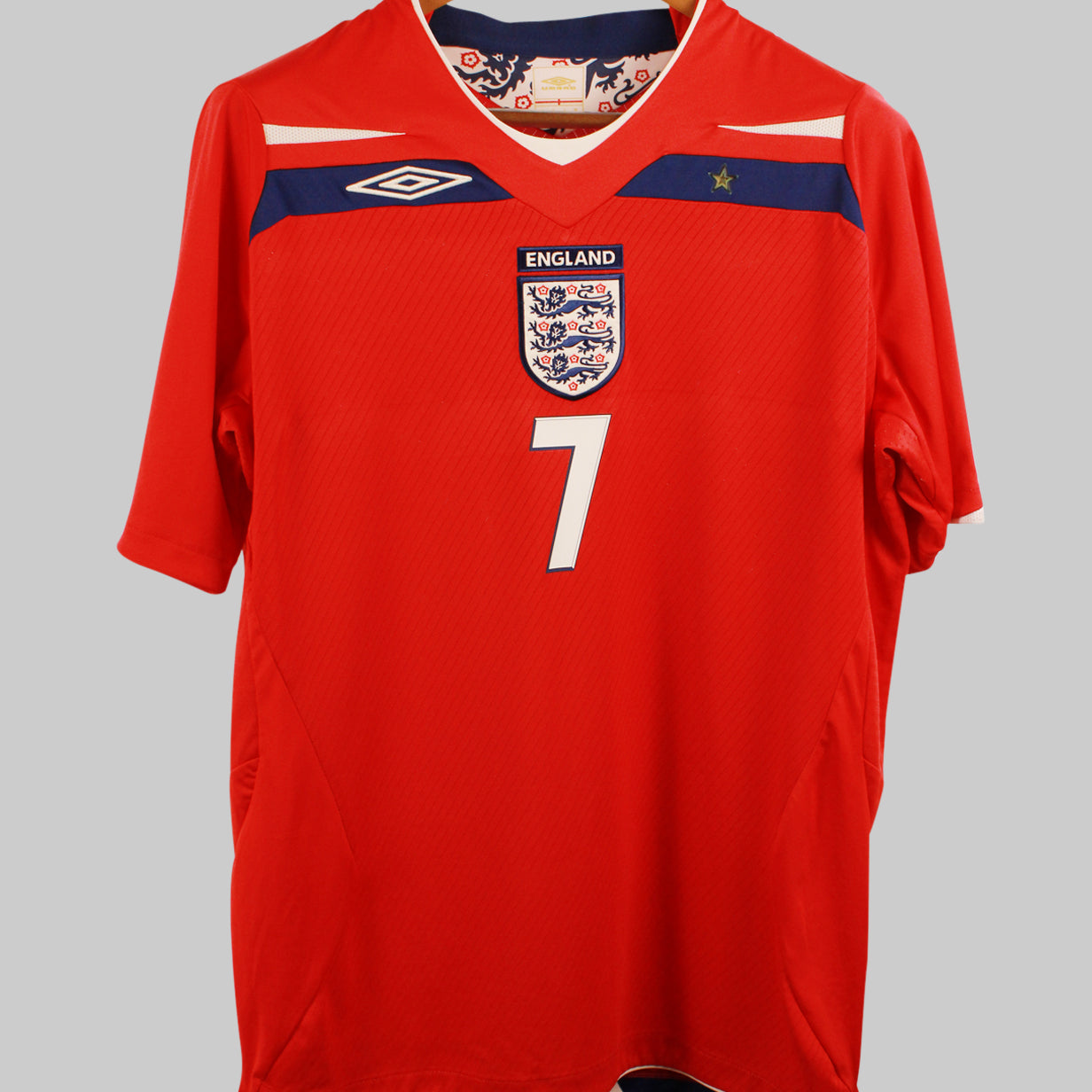 England 2008 Beckham Away jersey