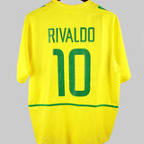 Brazil 2000-01 Rivaldo Home Kit (L)