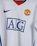 Manchester United 2008-09 Berbatov Long Sleeve Away Kit (L)