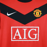 Manchester United 2009-10 Home Kit (S)