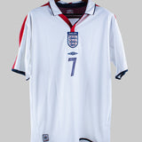 England 2004 Beckham Home Kit (XL)