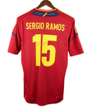 Spain 2012 Sergio Ramos Home Kit (M)