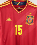 Spain 2012 Sergio Ramos Home Kit (M)