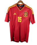 Spain 2012 Sergio Ramos Home Kit (M)