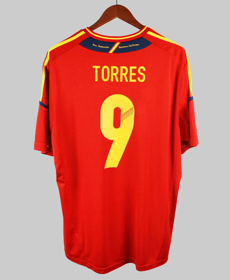Spain 2012-13 Torres Home Kit (2XL)