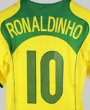 Brazil 2004-05 Ronaldinho Home Kit (M)