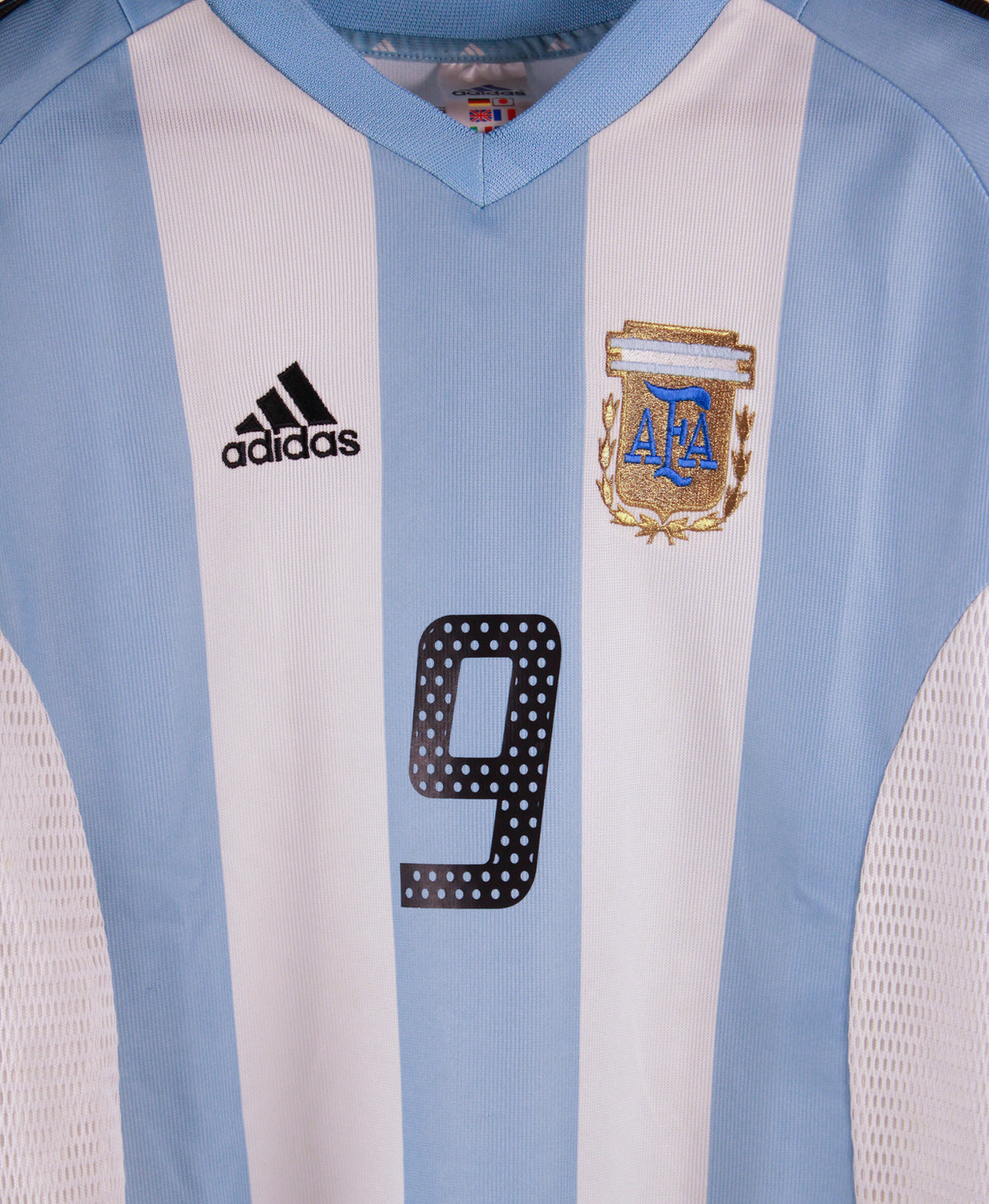 Argentina 2002-03 Batistuta Home Kit (XL)