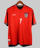 England 2002-03 Beckham Away Kit (L)