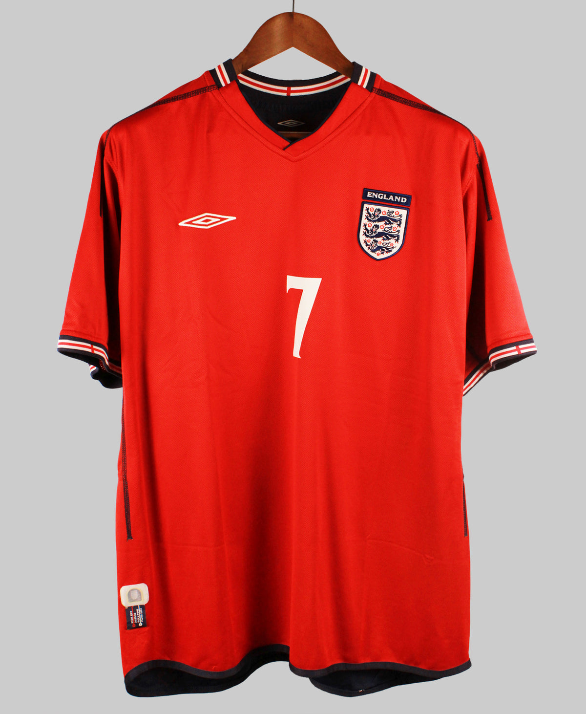 England 2002-03 Beckham Away Kit (L)