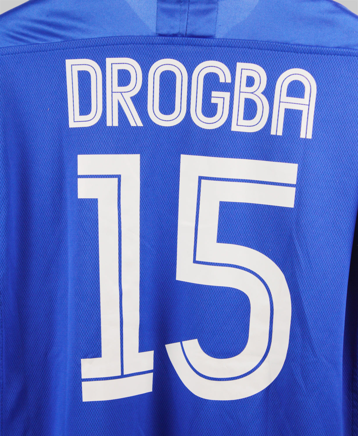 Chelsea 2003-04 Drogba Long Sleeve Home Kit (M)