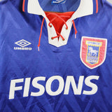 Ipswich 1992-93 Home Kit (L)