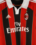 AC Milan 2012-13 Ibrahimovic Home Kit (L)