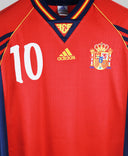 Spain 1998-99 Raul Home Kit (L)