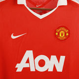 Manchester United 2010-11 Berbatov Home Kit (L)
