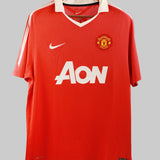 Manchester United 2010-11 Berbatov Home Kit (L)