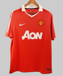 Manchester United 2010-11 Berbatov Home Kit (L)