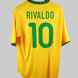 Brazil 2000-01 Rivaldo Home Kit (L)
