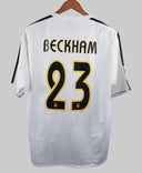 Real Madrid 2003-04 Beckham Player Issue Home Kit (L)