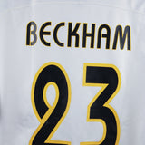 Real Madrid 2003-04 Beckham Player Issue Home Kit (L)
