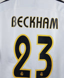 Real Madrid 2003-04 Beckham Player Issue Home Kit (L)