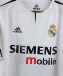Real Madrid 2003-04 Beckham Player Issue Home Kit (L)