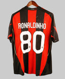 AC Milan 2010-11 Ronaldinho Home Kit (L)