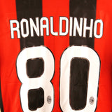 AC Milan 2010-11 Ronaldinho Home Kit (L)