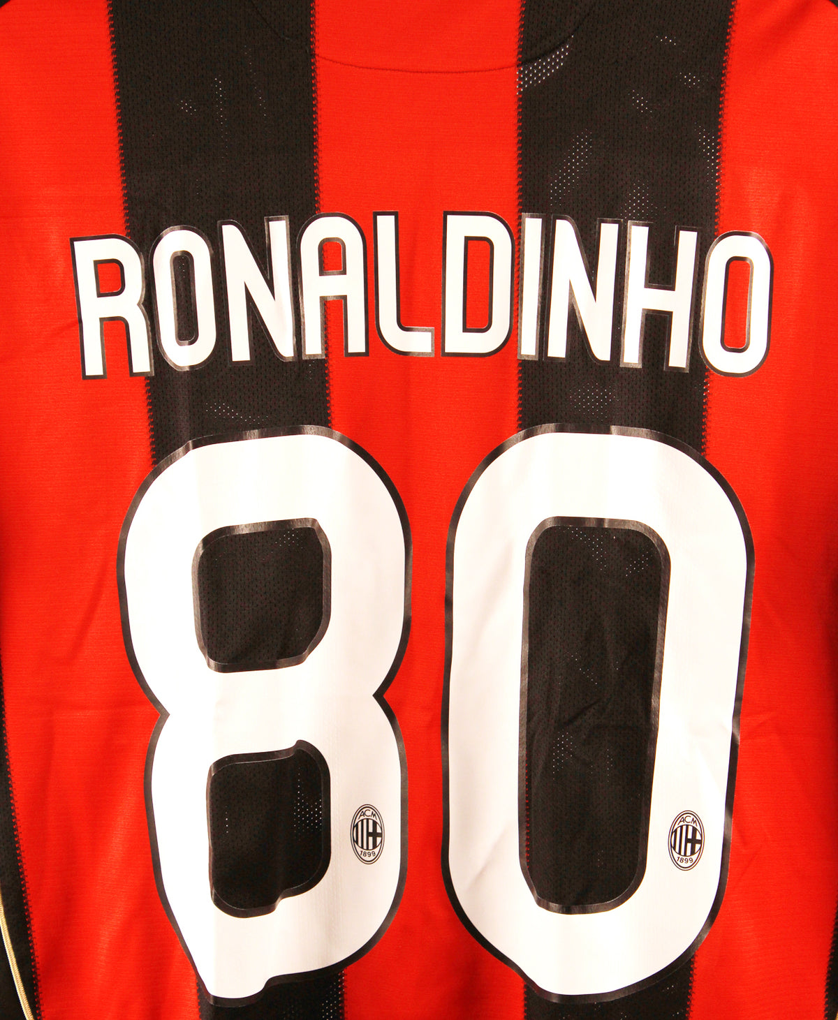AC Milan 2010-11 Ronaldinho Home Kit (L)