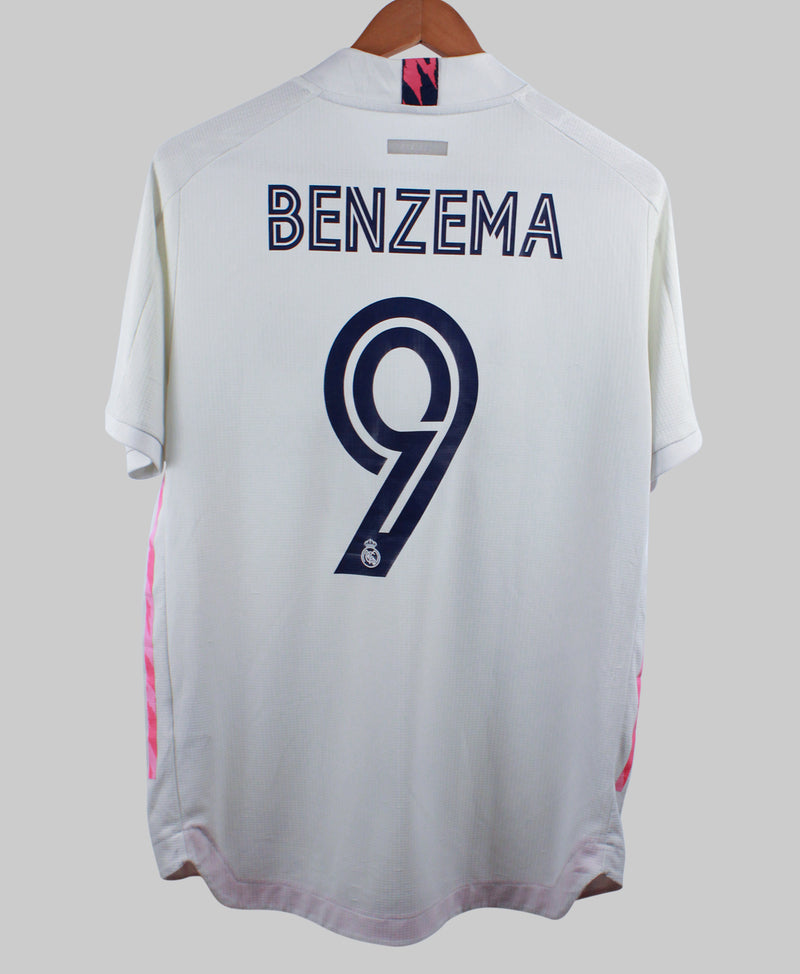 Real Madrid 2020-21 Benzema Home Kit (L)