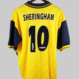 Tottenham 1995-96 Sheringham Away Kit (2XL)